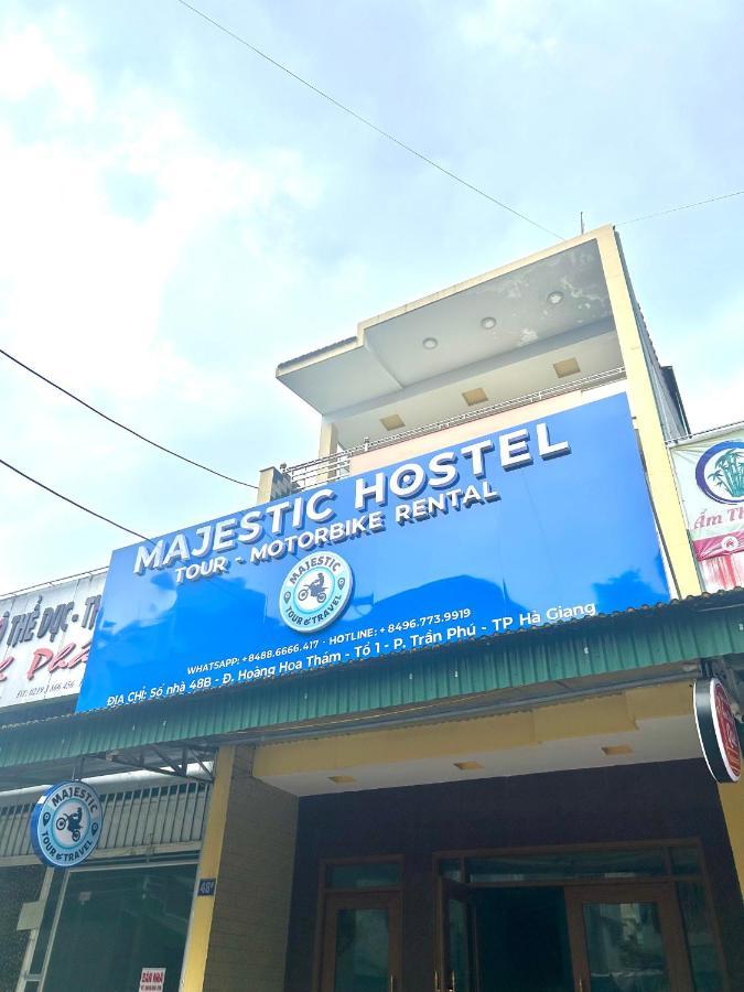 Majestic Hostel - Tour & Motorbike Rental Хазянг Экстерьер фото